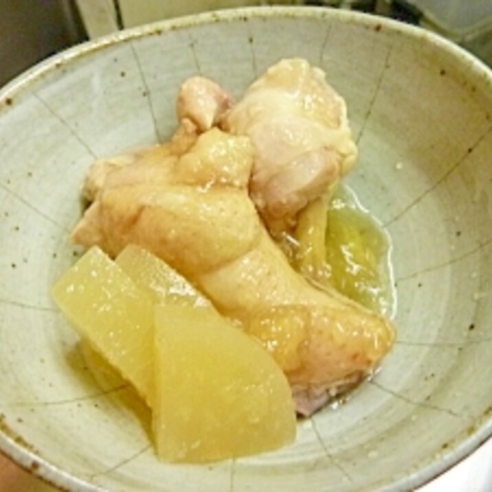 保温鍋で簡単に！手羽元と大根の柔らか煮